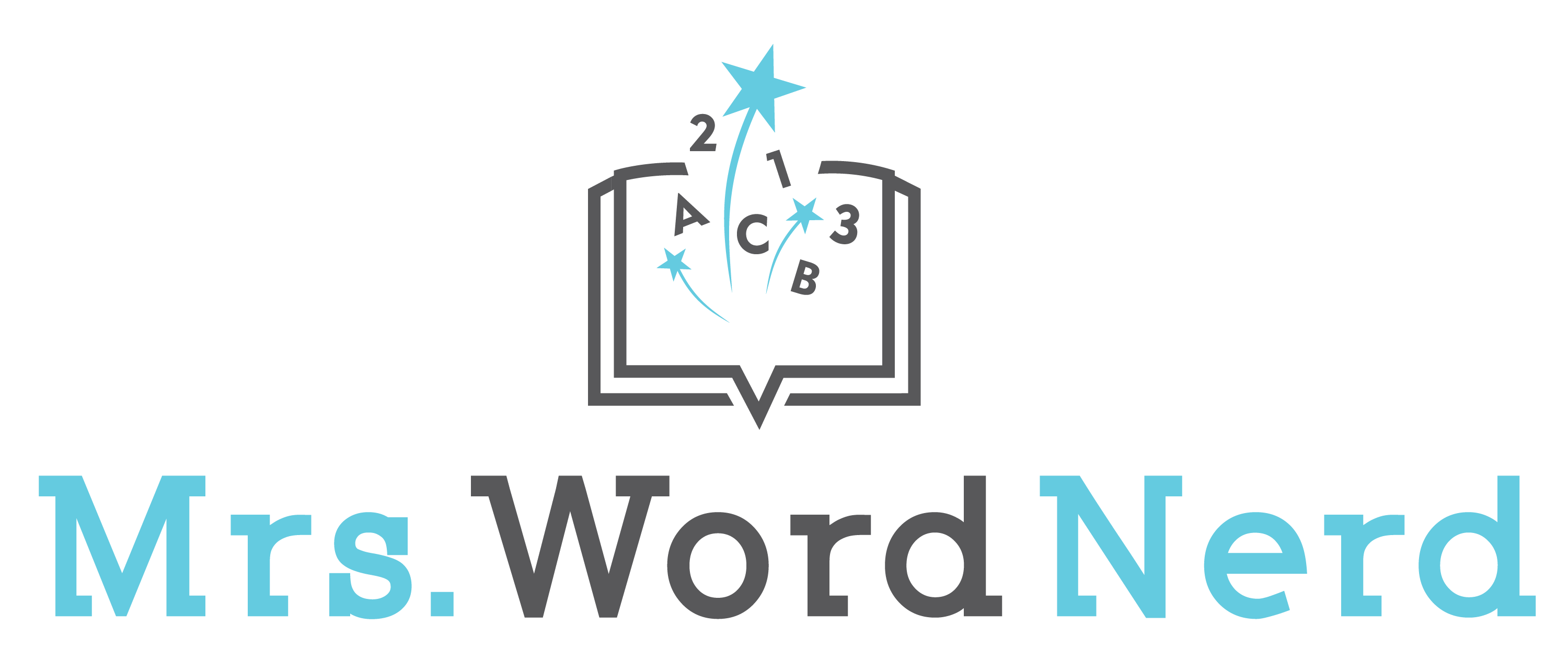 Mrs Word Nerd Logo