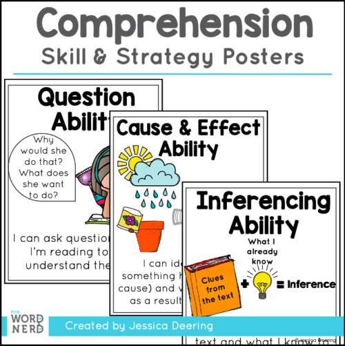 Reading Comprehension Posters