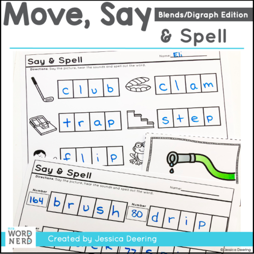 Blends Move Say Spell Cover