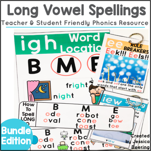Long Vowel Posters Cover