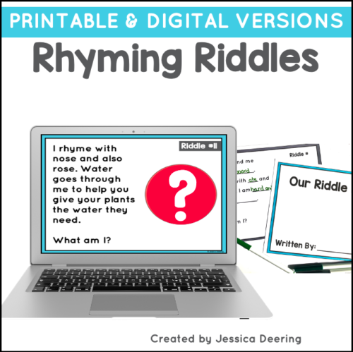Rhyming Riddle Cover