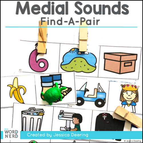 Short Vowel Sound Find A Pair Cover