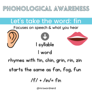 Phonological Awareness