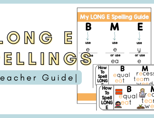 Teaching Long E Spellings