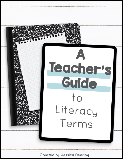 Literacy Terms for teachers