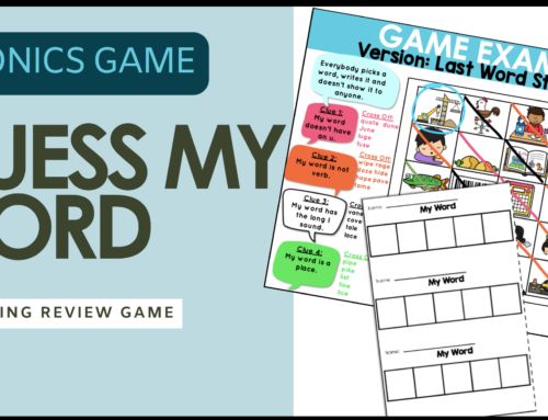 Phonics Review Game Your Students Will Love