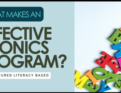 What Makes An Effective Phonics Program?