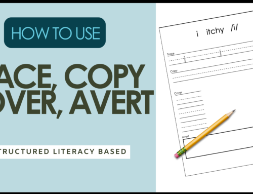 How to Use Trace, Copy, Cover, Avert